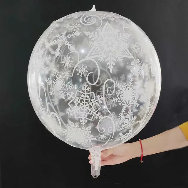 1pc 22 inch 4D Round Snowflake Balloons Wedding Birthday Merry Christmas Party Decoration Helium Clear Baloons Transparent Toys
1pc 22 inch 4D Round Snowflake Balloons Wedding Birthday Merry Christmas Party Decoration Helium Clear Baloons Transparent Toys