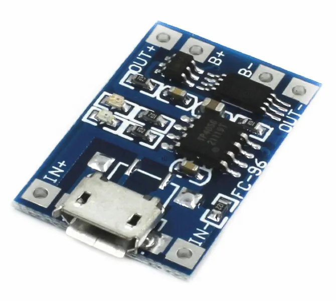 Official Factory 5V 1A Micro USB 18650 Lithium Battery Charging Board Charger Module+Protection Dual Function Diy Robot Part Kit
Official Factory 5V 1A Micro USB 18650 Lithium Battery Charging Board Charger Module+Protection Dual Function Diy Robot Part Kit