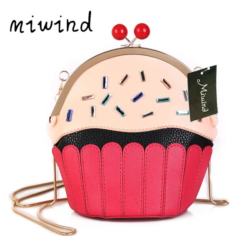 MIWIND brand handbags women 2018 HOT SALE fun novelty cupcake female small chain pures crossbody bag bolsas mujer monedero de
MIWIND brand handbags women 2018 HOT SALE fun novelty cupcake female small chain pures crossbody bag bolsas mujer monedero de