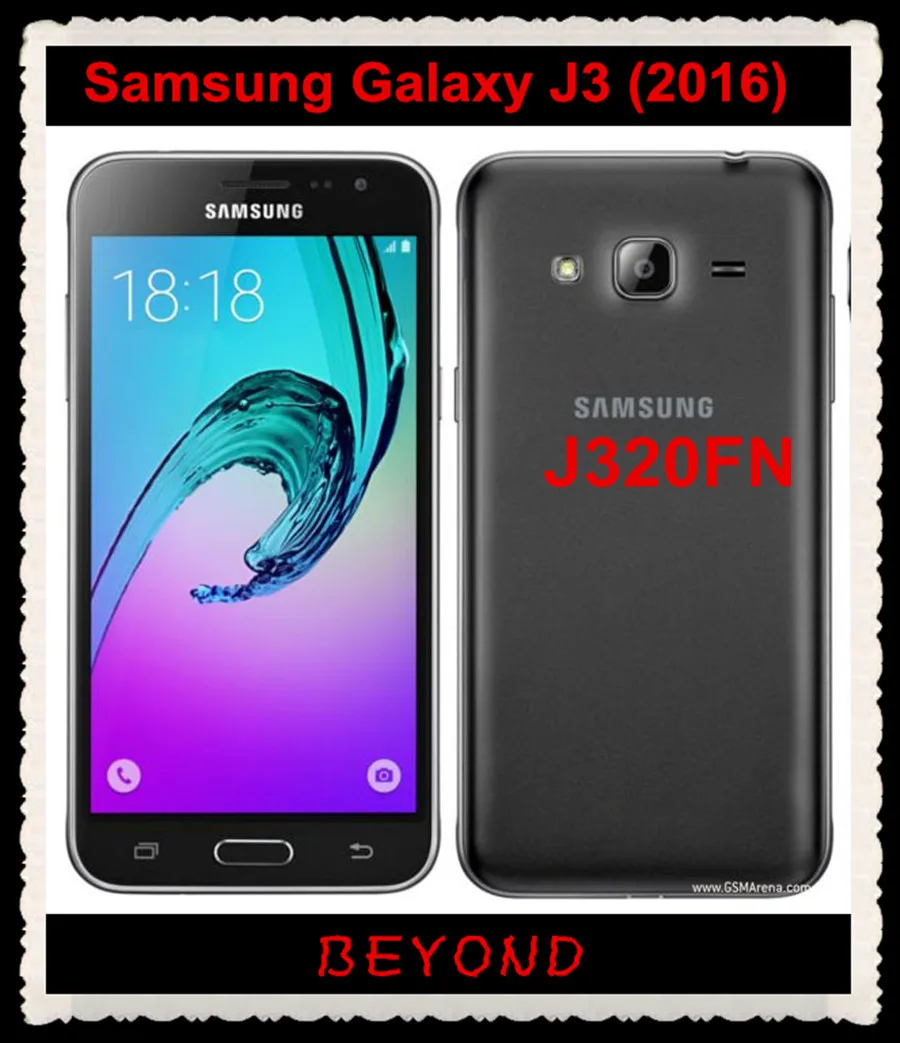 Samsung Galaxy J3 2016 J320FN Original Unlocked 4G LTE Android Mobile Phone Quad Core 5.0" 8MP RAM 1.5GB ROM 8GB 2600mAh
Samsung Galaxy J3 2016 J320FN Original Unlocked 4G LTE Android Mobile Phone Quad Core 5.0" 8MP RAM 1.5GB ROM 8GB 2600mAh