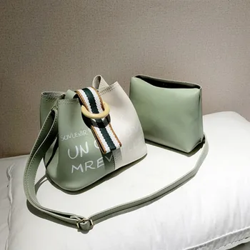 Women Vintage Bucket Leather Crossbody Bag Candy Color Patchwork Messenger Lady Girls Casual Shoulder PU Bag Purse Shopping
Women Vintage Bucket Leather Crossbody Bag Candy Color Patchwork Messenger Lady Girls Casual Shoulder PU Bag Purse Shopping