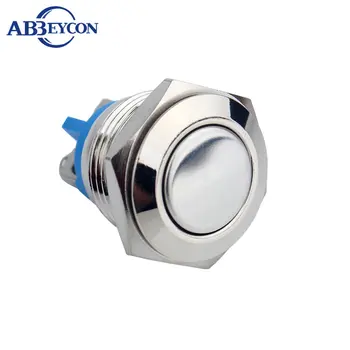 Abbeycon 16mm Flat Round Head Metal Nickel Plated Brass Screw Terminal Waterproof Short Silver IP65 Push Button Momentary Switch
Abbeycon 16mm Flat Round Head Metal Nickel Plated Brass Screw Terminal Waterproof Short Silver IP65 Push Button Momentary Switch