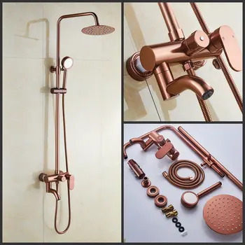 Bathroom Shower Faucet Space aluminum golden and rose bath shower faucet bathroom vintage shower faucets mixer,bath shower head
Bathroom Shower Faucet Space aluminum golden and rose bath shower faucet bathroom vintage shower faucets mixer,bath shower head