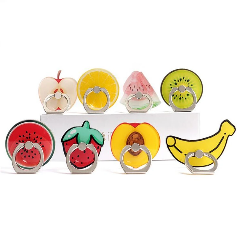 Universal Fashion fruit ring buckle for iphone x mobile phone holder 360 degree rotating lazy desktop stand
Universal Fashion fruit ring buckle for iphone x mobile phone holder 360 degree rotating lazy desktop stand