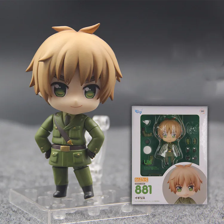 Anime 10CM APH Hetalia Axis Powers UK Arthur Kirkland Nendoroid #881 PVC Action Figure Collectible Model Toys Gift
Anime 10CM APH Hetalia Axis Powers UK Arthur Kirkland Nendoroid #881 PVC Action Figure Collectible Model Toys Gift