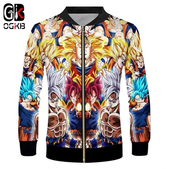 OGKB 2018 Fall Winter Men's Funny Printed Son Goku 3d Zip Jacket Anime Coats Man Hipop Streetwear Tracksuits Cardigan Cosplay
OGKB 2018 Fall Winter Men's Funny Printed Son Goku 3d Zip Jacket Anime Coats Man Hipop Streetwear Tracksuits Cardigan Cosplay