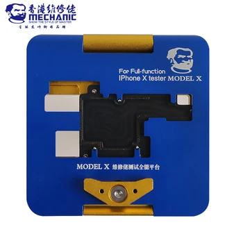 MECHANIC Omnipotent tester For IPhone X Detection platform display touch photosensitive WIFI Receiver Recognition of good or bad
MECHANIC Omnipotent tester For IPhone X Detection platform display touch photosensitive WIFI Receiver Recognition of good or bad