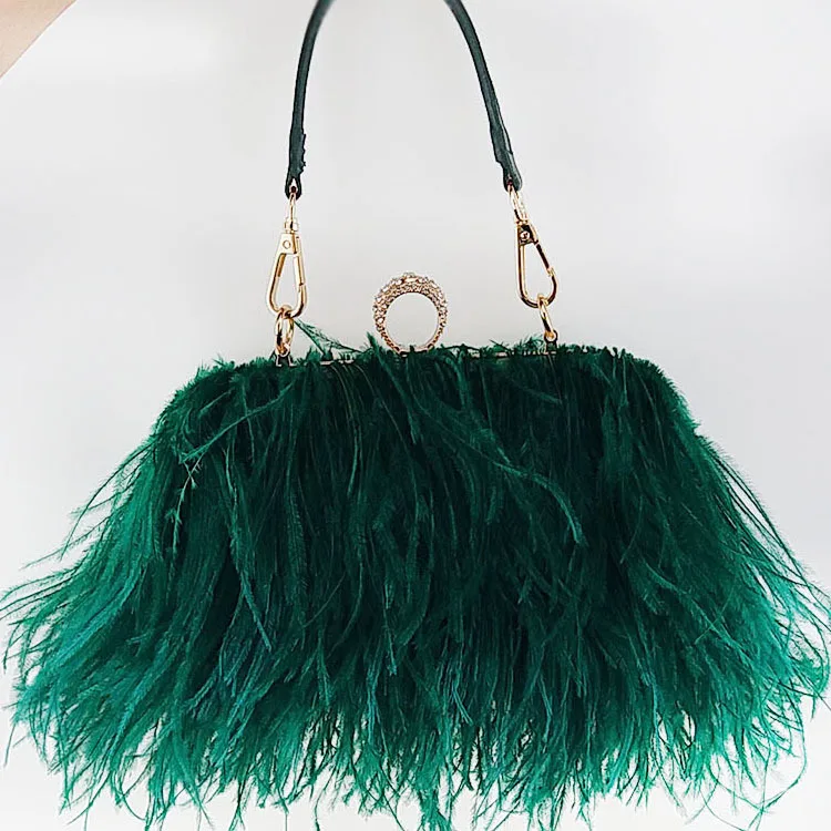 JIULINThai Tide Fashion Ostrich Woman Bag Night Bag Fashion Single Shoulder Chain Woman Bag
JIULINThai Tide Fashion Ostrich Woman Bag Night Bag Fashion Single Shoulder Chain Woman Bag