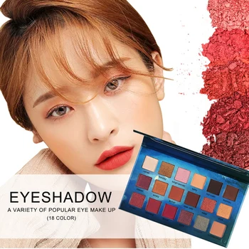 18 Color In 1 Shimmer Matte Makeup Palette Eyeshadow Professional Brand Make Up Maquillage Eye Shadow Palette
18 Color In 1 Shimmer Matte Makeup Palette Eyeshadow Professional Brand Make Up Maquillage Eye Shadow Palette