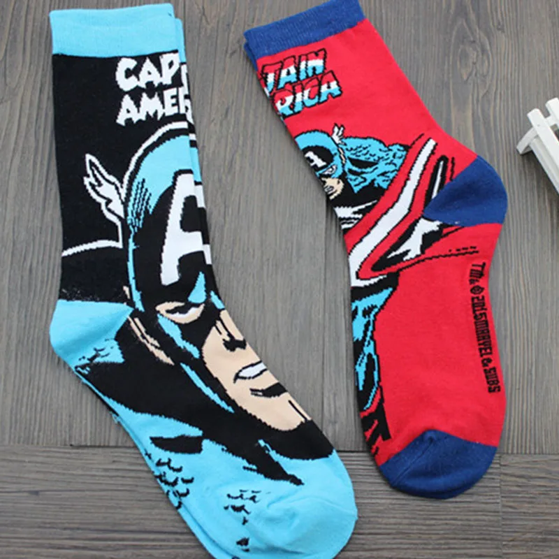 Marvel Comics Hero General Socks cartoon Iron Man Captain America Knee-High Warm Stitching pattern Antiskid Casual Sock
Marvel Comics Hero General Socks cartoon Iron Man Captain America Knee-High Warm Stitching pattern Antiskid Casual Sock