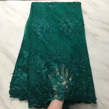 2019 African Cord Lace High Quality French Lace Fabric With Stones Beaded Green African Lace Fabric For Nigerian Wedding Dress
2019 African Cord Lace High Quality French Lace Fabric With Stones Beaded Green African Lace Fabric For Nigerian Wedding Dress