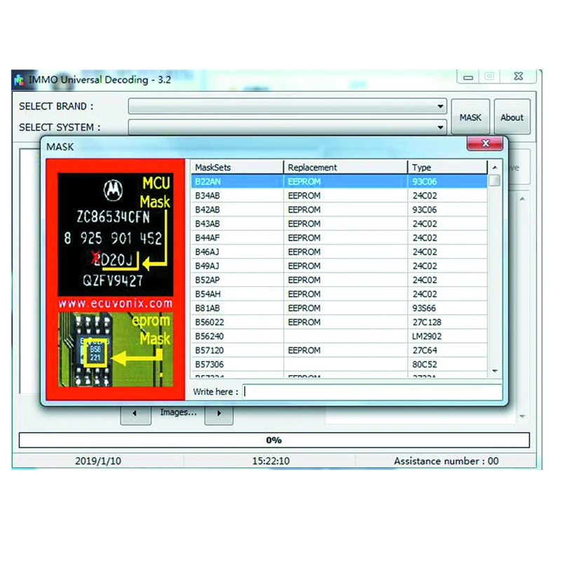 FOR EcuVonix 3.2 IMMO universal decoding ecu code reader remove IMMO code of ECU software via free shipping
FOR EcuVonix 3.2 IMMO universal decoding ecu code reader remove IMMO code of ECU software via free shipping