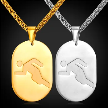 Dog Tag Double Necklace Pendant Athletics Sport Jewelry For Men/Women Stainless Steel/Gold Color chain GP2248
Dog Tag Double Necklace Pendant Athletics Sport Jewelry For Men/Women Stainless Steel/Gold Color chain GP2248