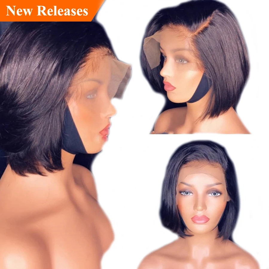 With A Band Short Lace Front Human Hair Wigs Pre Plucked Bob Wigs For Black Women Remy Straight Lace Front Wig Brazilian Wigs
With A Band Short Lace Front Human Hair Wigs Pre Plucked Bob Wigs For Black Women Remy Straight Lace Front Wig Brazilian Wigs