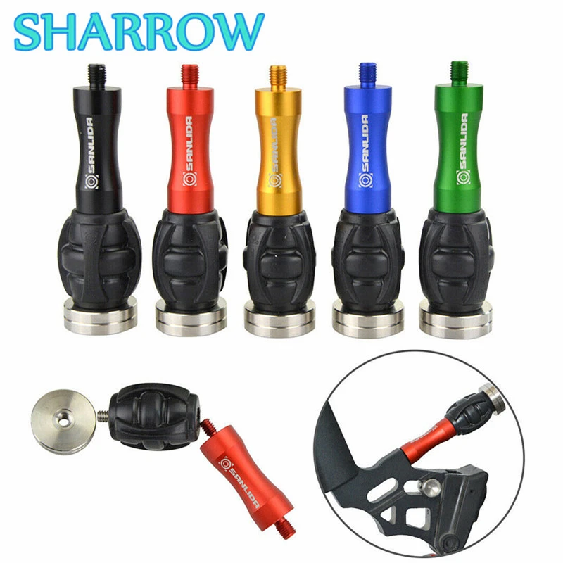 1Pc Bow Stabilizer Weight Bow Riser Handle Balance Bar Shock Absorption Ball Absorber Damping For Shooting Archery Accessories
1Pc Bow Stabilizer Weight Bow Riser Handle Balance Bar Shock Absorption Ball Absorber Damping For Shooting Archery Accessories