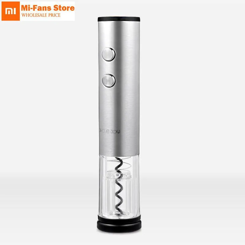 New Xiaomi Mijia CIRCLE JOY Automatic Red Wine Bottle Opener Stainless steel Electric Corkscrew Foil Cutter Base Cork Out Tool
New Xiaomi Mijia CIRCLE JOY Automatic Red Wine Bottle Opener Stainless steel Electric Corkscrew Foil Cutter Base Cork Out Tool