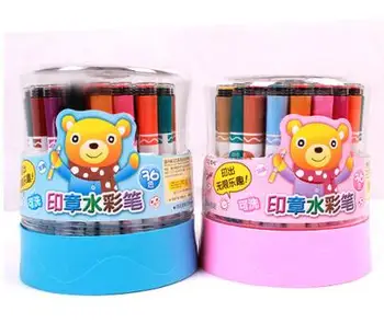 36 pcs/lot 36 colors Watercolor pen Set for Photo album decoration Stationery Markers Highlighter Free shipping
36 pcs/lot 36 colors Watercolor pen Set for Photo album decoration Stationery Markers Highlighter Free shipping
