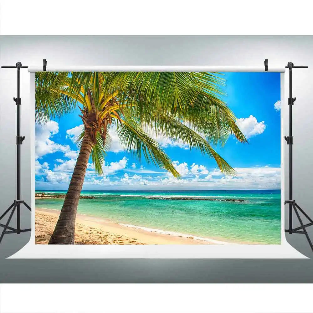 MTMETY Fresh Beach Backdrop Sea Blue Sky Background Palm Trees Summer Background for Photography Photo Studio Backdrop
MTMETY Fresh Beach Backdrop Sea Blue Sky Background Palm Trees Summer Background for Photography Photo Studio Backdrop