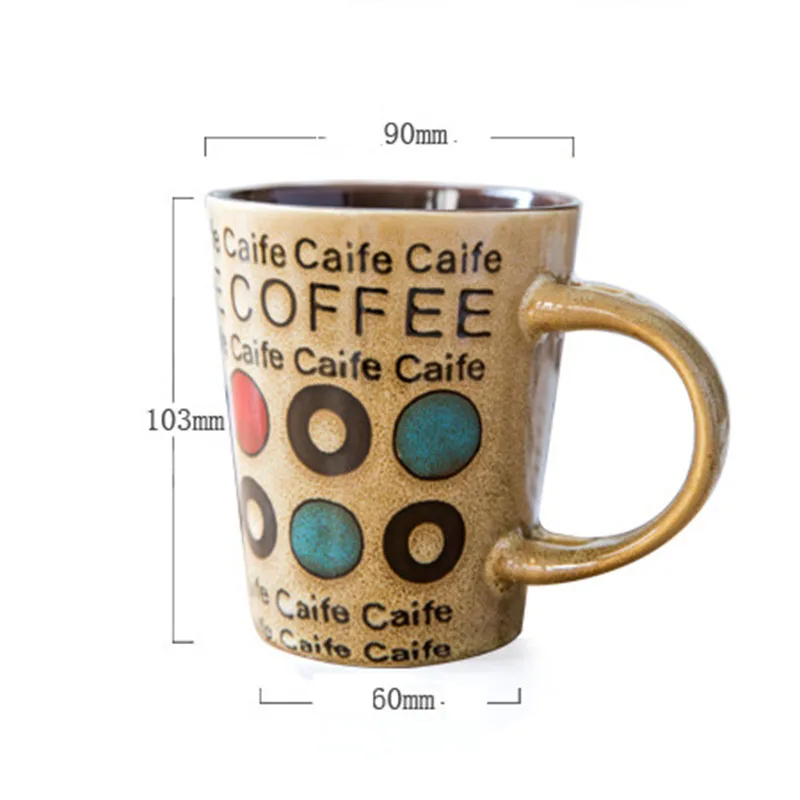 Creative Ceramic Coffee Mug Eco-Friendly Portable Milk Tea Retro Europe Style Beer Mug Juice SHENGLAIKE1
Creative Ceramic Coffee Mug Eco-Friendly Portable Milk Tea Retro Europe Style Beer Mug Juice SHENGLAIKE1