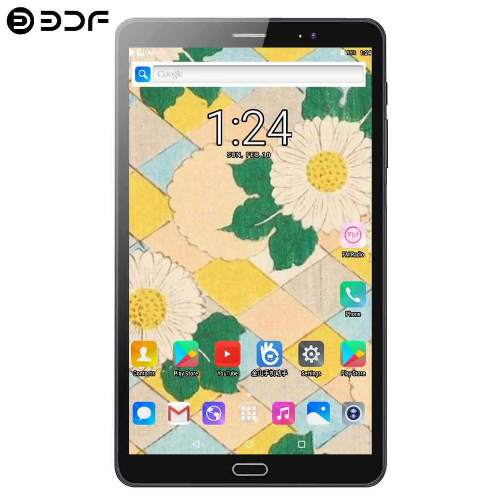 BDF 8 Inch Android 7.0 Tablets Pc 3G/4G LTE SIM Card Phone Call Octa Core 1920*1200 IPS 2.5D Screen Tab 4GB/64GB Tablet Android
BDF 8 Inch Android 7.0 Tablets Pc 3G/4G LTE SIM Card Phone Call Octa Core 1920*1200 IPS 2.5D Screen Tab 4GB/64GB Tablet Android