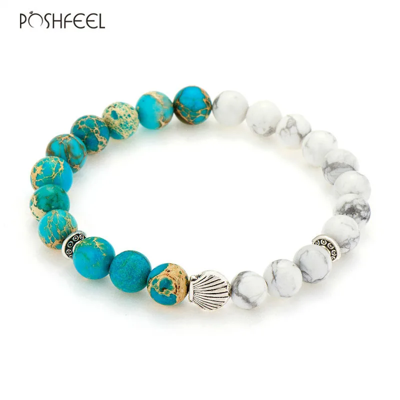 Poshfeel Summer Shell Charm Bracelets For Women 8Mm Natural Stone Bracelets For Women And Men Jewelry Mbr170263
Poshfeel Summer Shell Charm Bracelets For Women 8Mm Natural Stone Bracelets For Women And Men Jewelry Mbr170263