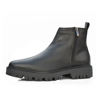 Genuine Leather Snow boots men winter high top shoes mens all-match cowhide Riding boots cowhide cashmere chelsea boots men
Genuine Leather Snow boots men winter high top shoes mens all-match cowhide Riding boots cowhide cashmere chelsea boots men