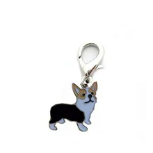 2017 Moda Estilo Do Cão Coleira de Cachorro Produtos Pet Tag Disco disco de IDENTIFICAÇÃO do animal de Estimação Acessórios Colar do gato do cão Colar de Pingente de Esmalte D40JL20(China)