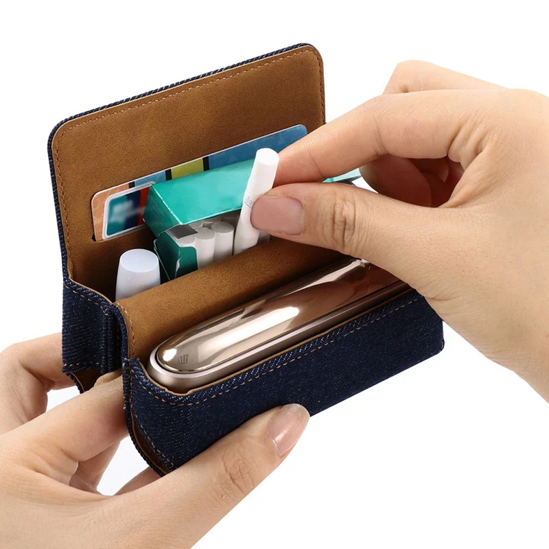 Fabric PU Leather Case For IQOS 3.0 Protective Cover Carrying Case For IQOS3 E Cigarette Storage Bag
Fabric PU Leather Case For IQOS 3.0 Protective Cover Carrying Case For IQOS3 E Cigarette Storage Bag
