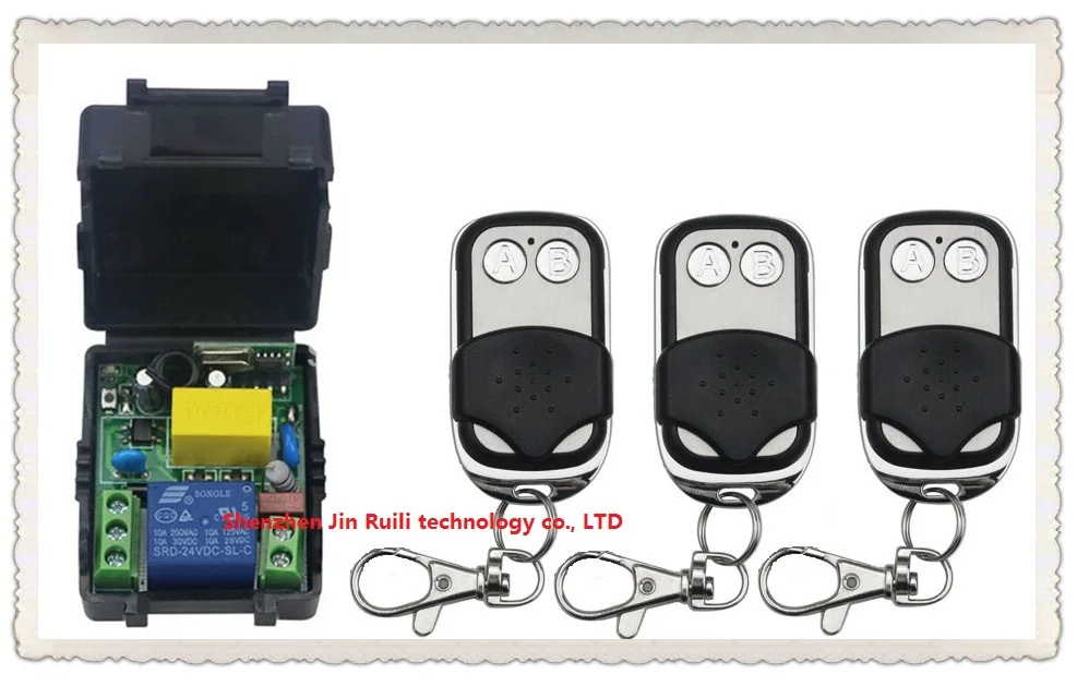 NEW AC220V 1CH 10A Radio Controller RF Wireless Push Remote Control Switch 315 MHZ 433 MHZ teles witch 3 Transmitter + Receiver
NEW AC220V 1CH 10A Radio Controller RF Wireless Push Remote Control Switch 315 MHZ 433 MHZ teles witch 3 Transmitter + Receiver
