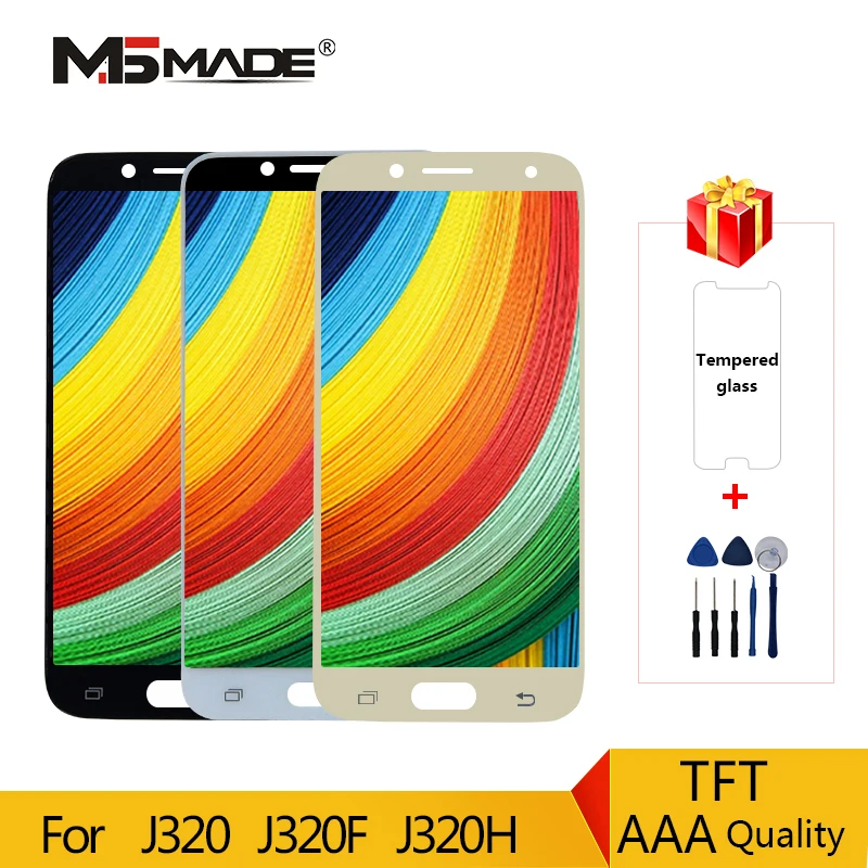 For Samsung Galaxy J3 2016 J320 LCD Display Touch Screen Digitizer Replacement Assembly Parts For J320F J320M J320FN Display
For Samsung Galaxy J3 2016 J320 LCD Display Touch Screen Digitizer Replacement Assembly Parts For J320F J320M J320FN Display