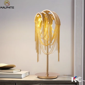 Nordic Chain table Lights Golden Silver iron Chain Bracket desk Lamps Sconces Aisle Lamp Hallway Porch home Lighting fixtures
Nordic Chain table Lights Golden Silver iron Chain Bracket desk Lamps Sconces Aisle Lamp Hallway Porch home Lighting fixtures