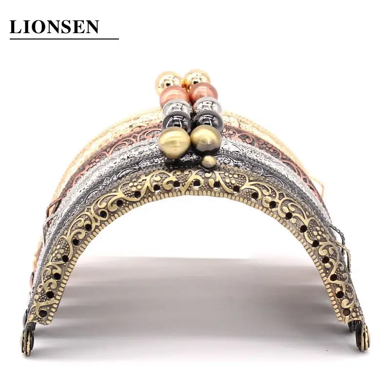 LIONSEN 8.5cm Round Metal Frame for Purse Handle Clutch Bag Handbag Accessories DIY Purse Clasp Lock Metal Clasp Bags Hardware
LIONSEN 8.5cm Round Metal Frame for Purse Handle Clutch Bag Handbag Accessories DIY Purse Clasp Lock Metal Clasp Bags Hardware