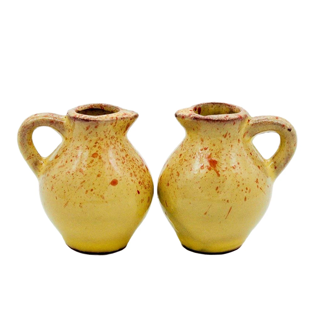 Odoria 1:12 Miniatures 2PCS Antique Porcelain Jug Yellow Clay Pot Outdoor Dollhouse Kitchen Accessories
Odoria 1:12 Miniatures 2PCS Antique Porcelain Jug Yellow Clay Pot Outdoor Dollhouse Kitchen Accessories
