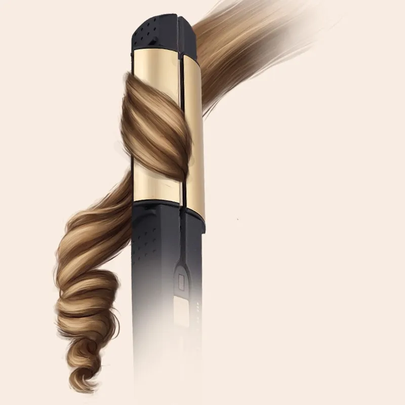 Nano Titanium Ceramic Technology Thermostat Hair Curling Hair Straight 2-IN-1 Use Styling Tools Flat Iron
Nano Titanium Ceramic Technology Thermostat Hair Curling Hair Straight 2-IN-1 Use Styling Tools Flat Iron