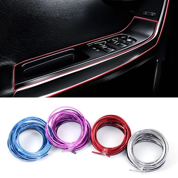 3D Car-Styling Universal DIY Cold Line Flexible Interior Decoration Car Styling Sticker Fit For Lada Opel Kia Accessories 5M/lot
3D Car-Styling Universal DIY Cold Line Flexible Interior Decoration Car Styling Sticker Fit For Lada Opel Kia Accessories 5M/lot