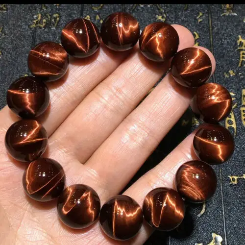 16mm Best Natural Brazil Red Tiger Eye Gemstone Round Beads Bracelet For Women Men Strong Cat Eye Crystal Drop Shipping AAAAA
16mm Best Natural Brazil Red Tiger Eye Gemstone Round Beads Bracelet For Women Men Strong Cat Eye Crystal Drop Shipping AAAAA