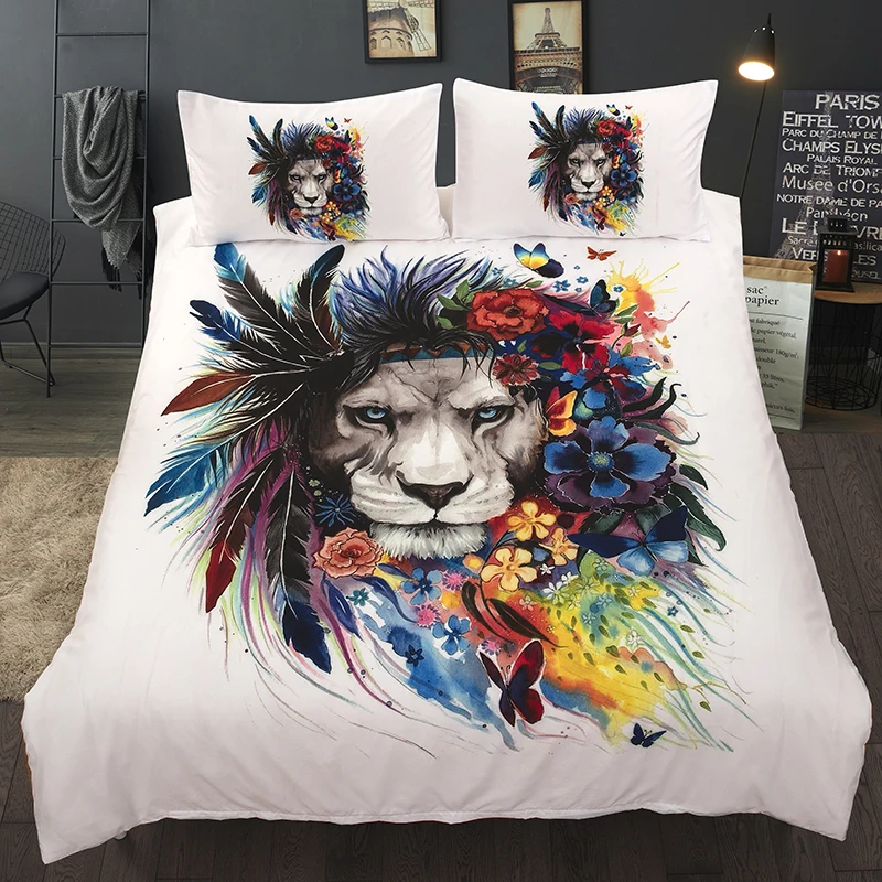 digital art lions duvet cover set king queen double full twin single size bed linen set
digital art lions duvet cover set king queen double full twin single size bed linen set