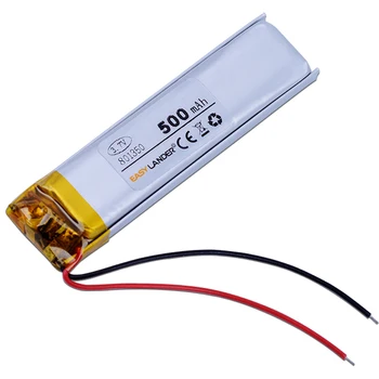 801350 3.7V 500mAh Rechargeable Li-Polymer Battery For GPS mp3 mp4 DVR Recording pen bluetooth Bicycle rear Tail Light 081350
801350 3.7V 500mAh Rechargeable Li-Polymer Battery For GPS mp3 mp4 DVR Recording pen bluetooth Bicycle rear Tail Light 081350