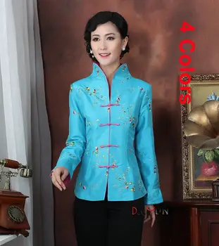 Free Shipping Autumn Winter Chinese Tradition Women's Embroider Flower Jacket Coat Warm M L XL XXL 3XL WKH2014-12
Free Shipping Autumn Winter Chinese Tradition Women's Embroider Flower Jacket Coat Warm M L XL XXL 3XL WKH2014-12