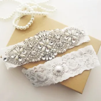 Bride Lace Wedding Garter Set Pearl Rhinestone Garter for Wedding Wedding Accessories keep sake
Bride Lace Wedding Garter Set Pearl Rhinestone Garter for Wedding Wedding Accessories keep sake