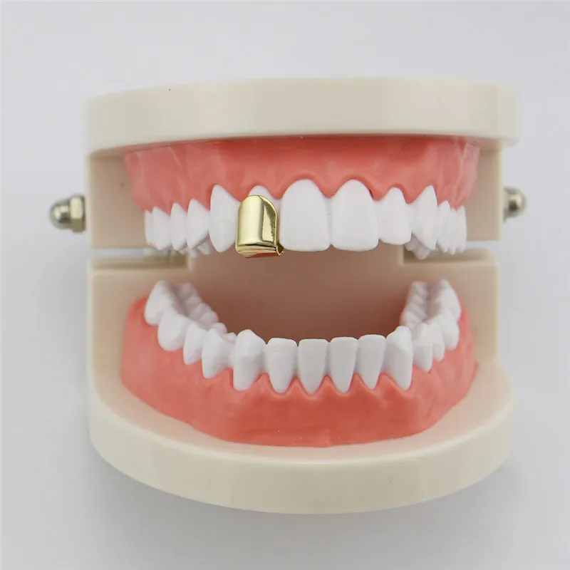Mainlead Hiphop Gold Single Grills Top & Bottom Teeth Grills Dental Vampire Halloween Tooth Jewelry Party
Mainlead Hiphop Gold Single Grills Top & Bottom Teeth Grills Dental Vampire Halloween Tooth Jewelry Party