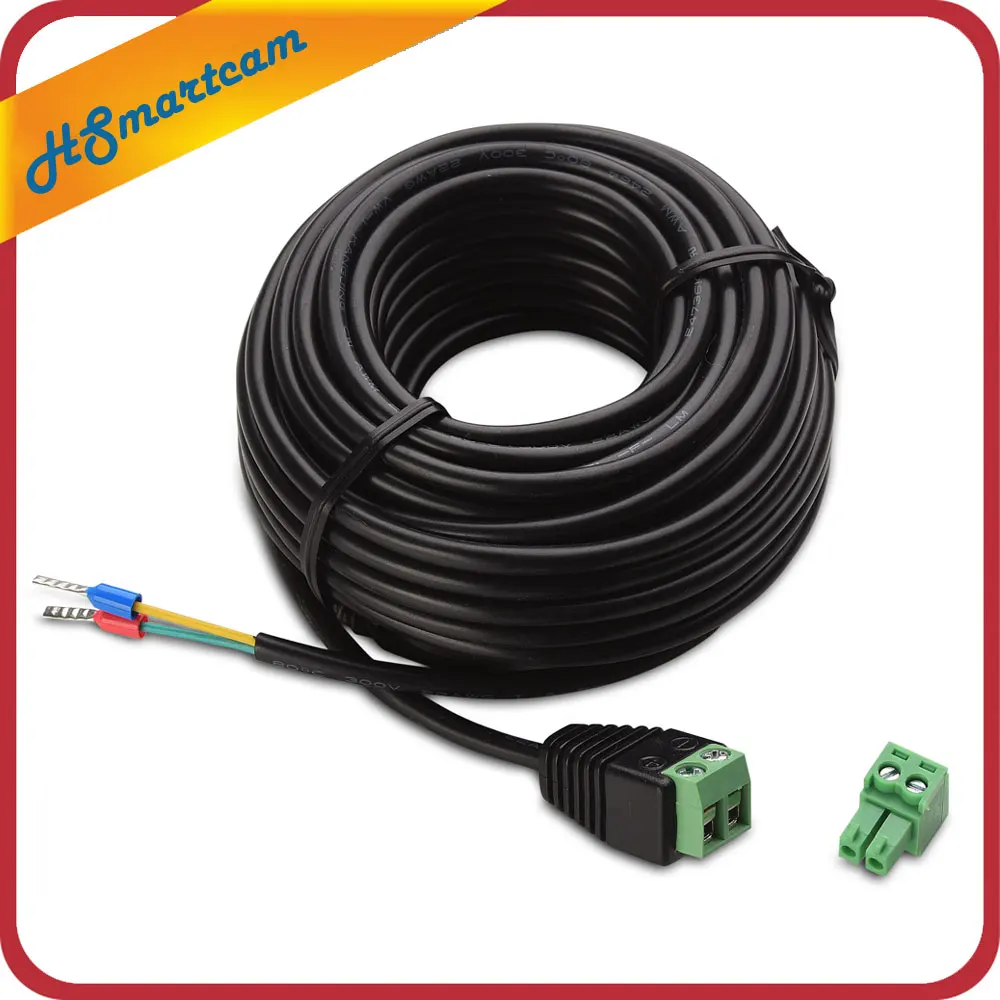 49 Feet RS485 Signal Transmission Cable For Control CCTV PTZ Security Camera 100 feet RS485 Signal Transmission Cable
49 Feet RS485 Signal Transmission Cable For Control CCTV PTZ Security Camera 100 feet RS485 Signal Transmission Cable