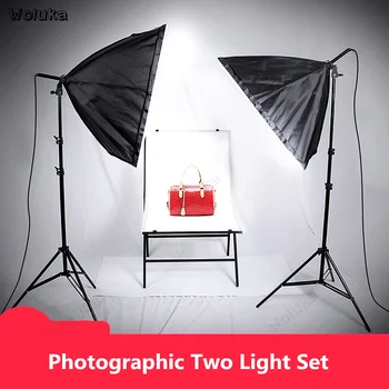 LED lamp softbox shooting lighting Small studio two light set indoor selfie clothing anchor photographic lamp CD50 T11
LED lamp softbox shooting lighting Small studio two light set indoor selfie clothing anchor photographic lamp CD50 T11