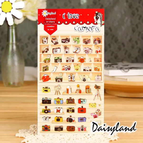 I Love Camera Cute Mini Paper Sticker 15*11cm DIY Journal Diary Journal Decoration Supplies 1 Sheet Kawaii
I Love Camera Cute Mini Paper Sticker 15*11cm DIY Journal Diary Journal Decoration Supplies 1 Sheet Kawaii