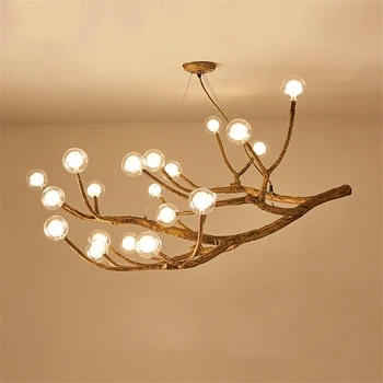 Nordic Vintage LED Pendant Light Lighting Design Light Glass Resin Branch Light Pendant Lamp Lampara Lustre Art Kitchen Fixtures
Nordic Vintage LED Pendant Light Lighting Design Light Glass Resin Branch Light Pendant Lamp Lampara Lustre Art Kitchen Fixtures