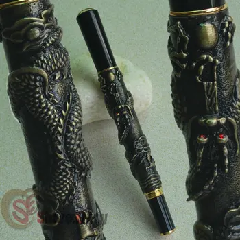 JINHAO 41 ANTIQUE BRASS MEDIUM NIB FOUNTAIN PEN WITH DRAGON EMBOSSMENT FREE SHIPPING
JINHAO 41 ANTIQUE BRASS MEDIUM NIB FOUNTAIN PEN WITH DRAGON EMBOSSMENT FREE SHIPPING
