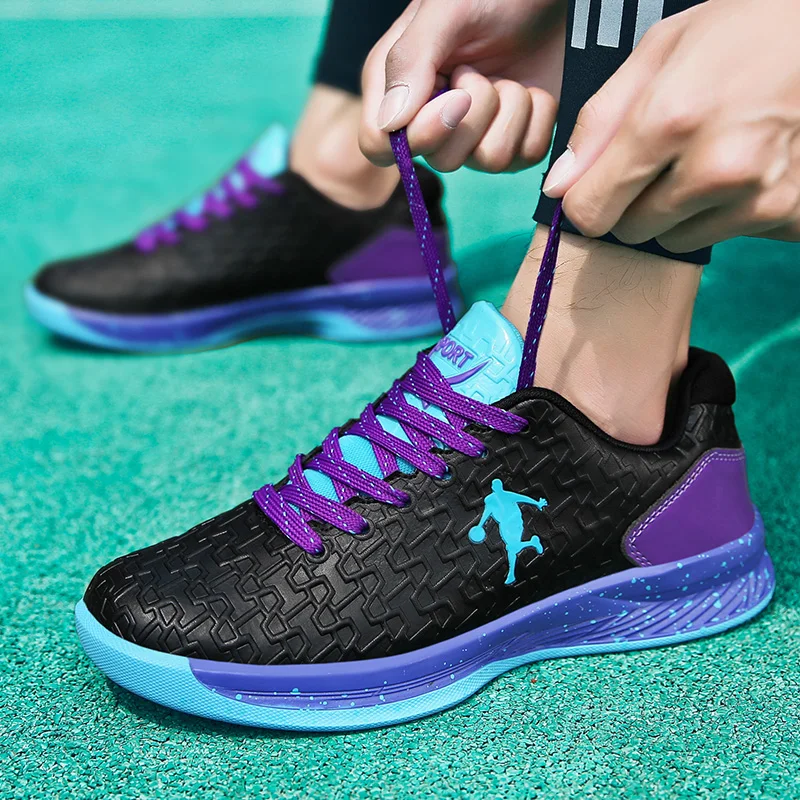 Low Top Basketball Shoes Men Training Non-slip Outsole Athletic Shoes for Boys Trendy New Cool Luxury Basketball Game Footwear
Low Top Basketball Shoes Men Training Non-slip Outsole Athletic Shoes for Boys Trendy New Cool Luxury Basketball Game Footwear