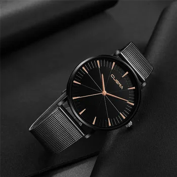 CUENA Men Business Classic Fashion Military Stainless Steel Analog Sport Quartz Business Wrist Watch Ultra-thin Men's Clock
CUENA Men Business Classic Fashion Military Stainless Steel Analog Sport Quartz Business Wrist Watch Ultra-thin Men's Clock