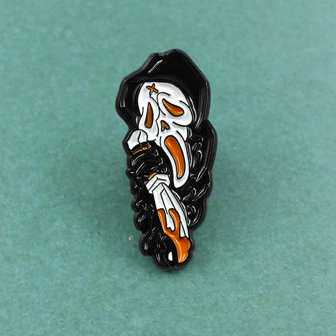 Screaming The God Of Death Brooch Skeleton Enamel Brooch Panic Death Skull Lapel Fans And Badges For Fans Halloween Gifts brosa
Screaming The God Of Death Brooch Skeleton Enamel Brooch Panic Death Skull Lapel Fans And Badges For Fans Halloween Gifts brosa