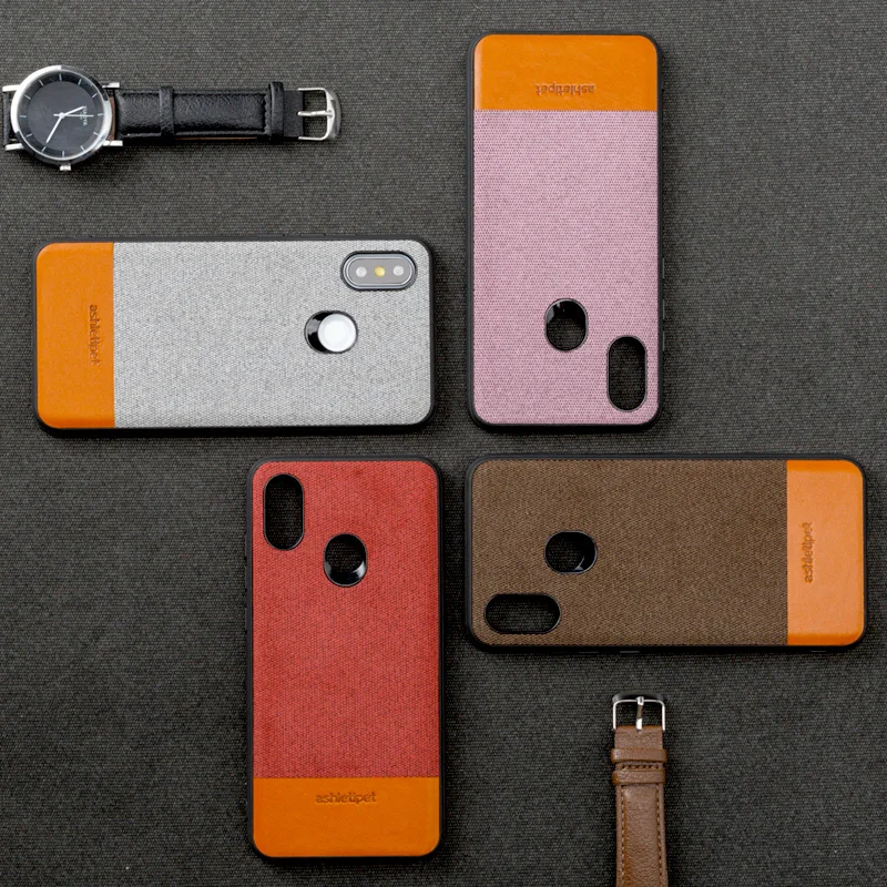 Phone Housing For Xiaomi Mi 8 SE 6 A2 6X Max 3 Mix 2s silicone edge fabric shockproof Canvas and Cowhide Case For Elegant lady
Phone Housing For Xiaomi Mi 8 SE 6 A2 6X Max 3 Mix 2s silicone edge fabric shockproof Canvas and Cowhide Case For Elegant lady